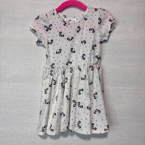 Dotdotsmile Dress Size 12/24 Months Short Sleeves Panda Print New with Tags